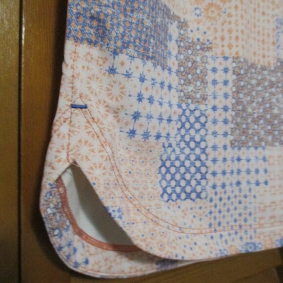 Peter Millar golf skort, pull on, stretchy, pastel colors, pockets, size M - Picture 6 of 10